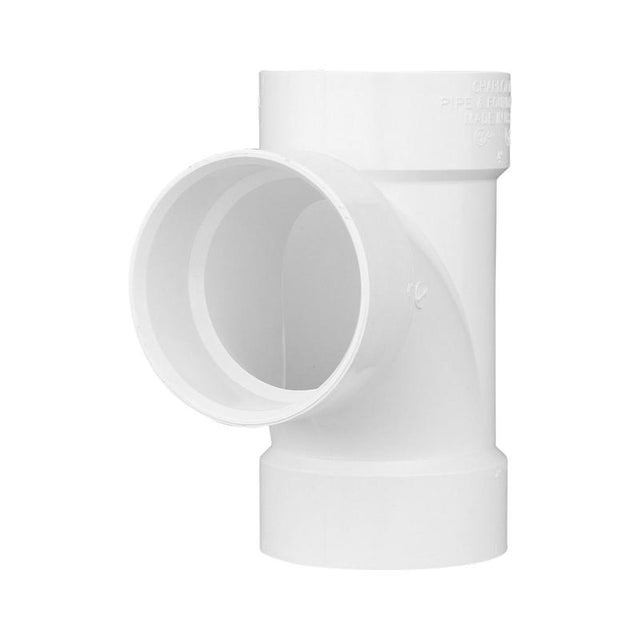 Charlotte Pipe Schedule 30 3 in. 3 in. D PVC Sanitary Tee 1 pk