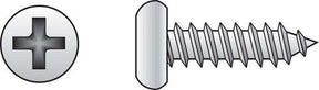 HILLMAN No. 8 X 3/8 in. L Phillips Pan Head Sheet Metal Screws 100 pk