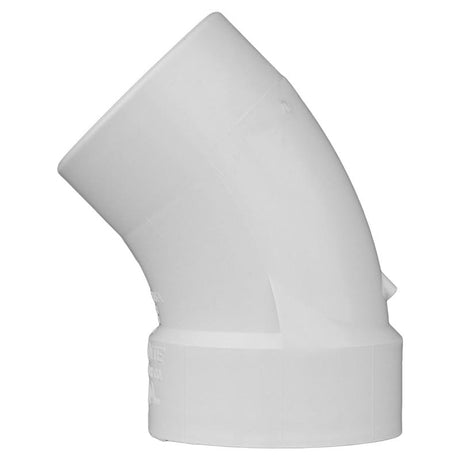 Charlotte Pipe Schedule 30 3 in. 3 in. D PVC 45 Degree Street Elbow 1 pk