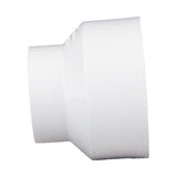 Charlotte Pipe Schedule 40 2 in. Hub X 3 in. D Hub PVC Reducing Coupling 1 pk
