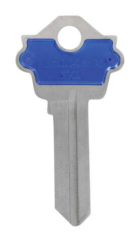 HILLMAN ColorPlus Traditional Key House/Office Key Blank Single, Pack of 5