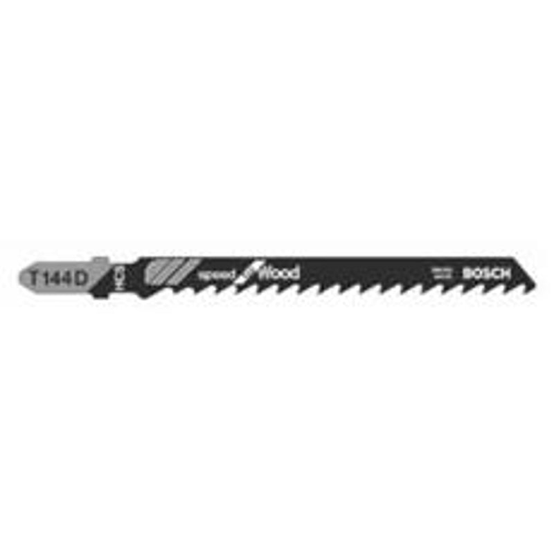 Bosch T244D Jig Saw Blade, 4 in L, 6 TPI