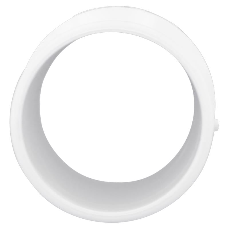 Charlotte Pipe 3 in. Hub X 3 in. D Spigot PVC Pipe Adapter 1 pk