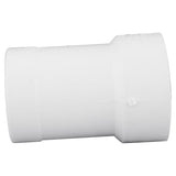 Charlotte Pipe 3 in. Hub X 3 in. D Spigot PVC Pipe Adapter 1 pk