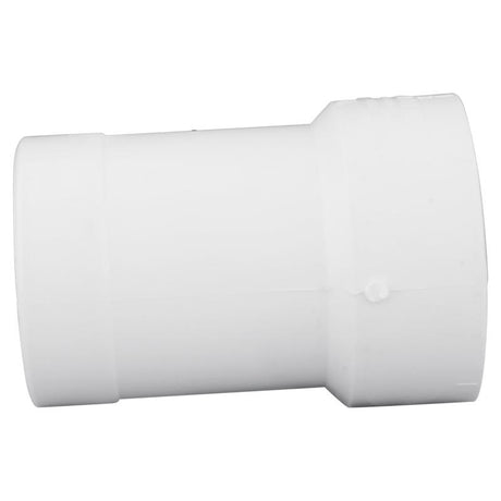 Charlotte Pipe 3 in. Hub X 3 in. D Spigot PVC Pipe Adapter 1 pk