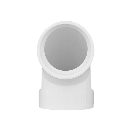 Charlotte Pipe Schedule 40 2 in. Hub X 2 in. D Hub PVC Elbow 1 pk