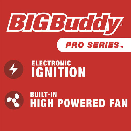 Mr. Heater Big Buddy 18000 Btu/h 450 sq ft Radiant Propane Portable Heater