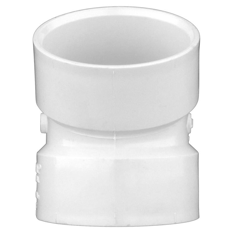 Charlotte Pipe Schedule 40 2 in. Hub X 2 in. D Hub PVC Elbow 1 pk