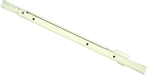 Knape & Vogt 1805H WH 550 Drawer Slide, 75 lb, 550 mm L Rail, 12.5 mm W Rail