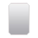 Zenith M182 Medicine Cabinet, 16 in OAW, 4-1/2 in OAD, 24 in OAH, Plastic, 2-Shelf