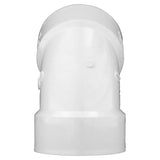 Charlotte Pipe Schedule 40 3 in. Hub X 3 in. D Hub PVC Elbow 1 pk