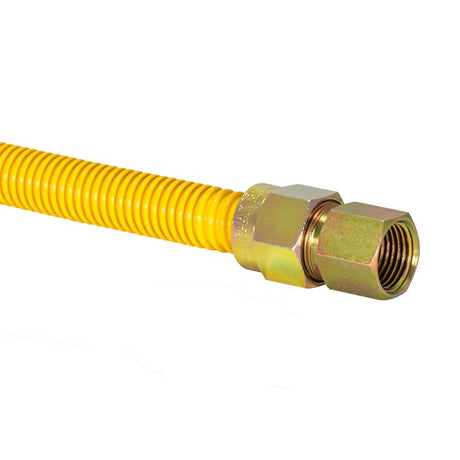 Eastman ProCoat 1/2 in. MIP X 1/2 in. D FIP 36 in. Stainless Steel Connector