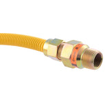 Eastman 1/2 in. FIP X 1/2 in. D MIP 48 in. Epoxy Resin Coated Gas Connector