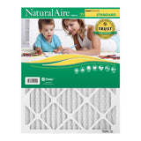 NaturalAire 25 in. W X 30 in. H X 1 in. Synthetic 8 MERV Pleated Air Filter 1 pk, Pack of 12