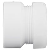 Charlotte Pipe Schedule 40 1-1/2 in. Hub X 1-1/2 in. D Slip PVC Pipe Adapter 1 pk