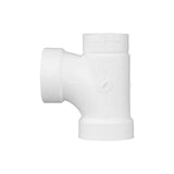 Charlotte Pipe Schedule 40 2 in. Hub X 1-1/2 in. D Spigot PVC Sanitary Tee 1 pk