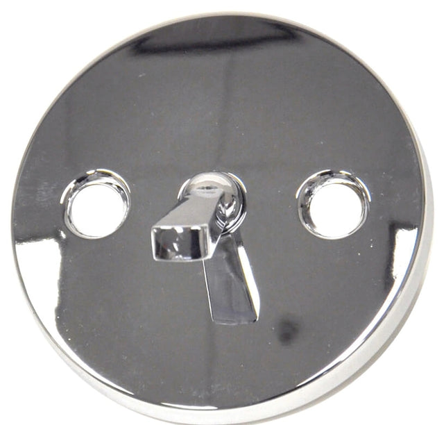 Danco 88975 Overflow Plate, Metal, Chrome-Plated, For: Existing Bathtub Fixtures