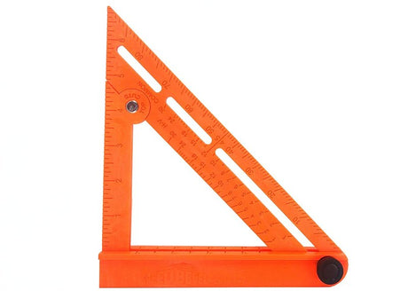 Swanson TOSB01 5-in-1 Folding Square, 1/8 in Graduation, ABS Composite, 10-1/4 in L, 2-1/4 in W, Pack of 5