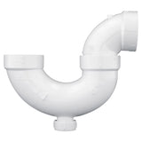 Charlotte Pipe Schedule 40 1-1/2 in. Hub X 1-1/2 in. D Hub PVC P-Trap with Clean Out 1 pk, Pack of 5