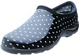 Sloggers 5113BP-08 Comfort Rain Shoes, 8 in, Black/White, Plastic