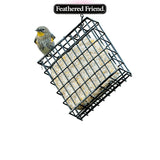 Feathered Friend 14374 Rendered Beef Suet Wild Bird Food, 11.75 oz, Suet, Berry, Pack of 12