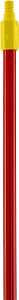 Quickie 54104 Broom Handle, 15/16 in Dia, 60 in L, Steel