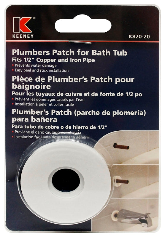 Plumb Pak K820-20 Stub-Out Moisture Guard, Cell Foam, White