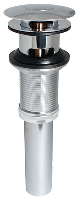 Stylewise K820-75 Pushbutton Sink Drain, 1-1/4 in Connection, Brass