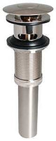 Stylewise K820-75BN Pushbutton Sink Drain, Brass
