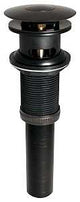 Stylewise K820-75BRZ Pushbutton Sink Drain, 1-1/4 in Connection