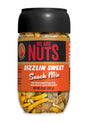 We Are Nuts 19017JX Snack Mix, Sizzlin Sweet, 8 oz Jar, Pack of 12