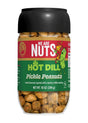We Are Nuts 13022JX Pickled Peanuts, Hot Dill, 10 oz, Pack of 12