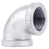 STZ Industries 3 in. FIP each X 3 in. D FIP Galvanized Malleable Iron 90 Degree Elbow