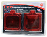 PM V944 Stop/Turn/Tail and Side Marker Kit, LED Lamp, Red Light, Red Housing