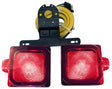 PM V944 Stop/Turn/Tail and Side Marker Kit, LED Lamp, Red Light, Red Housing