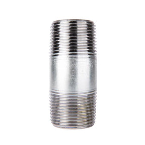STZ Industries 2-1/2 in. MIP each X 2-1/2 in. D MIP Galvanized Steel 3 in. L Nipple