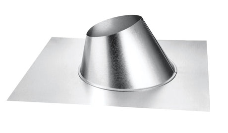 DuraVent DirectVent 6 in. D Galvanized Steel Adjustable Fireplace Roof Flashing, Pack of 6