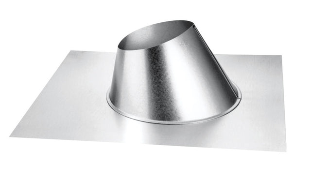 DuraVent DirectVent 6 in. D Galvanized Steel Adjustable Fireplace Roof Flashing, Pack of 6