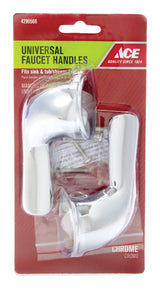 Ace For Universal Chrome Tub and Shower Faucet Handles