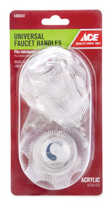 Ace For Universal Clear Bathroom, Tub and Shower Faucet Handles