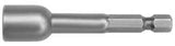 Irwin 3548521C Nutsetter, 9/16 in Dia, 3/8 in Drive, Lobular Drive, 2-9/16 in L, 1/4 in L Shank, Hex Shank, 1/PK