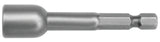 Irwin 3548521C Nutsetter, 9/16 in Dia, 3/8 in Drive, Lobular Drive, 2-9/16 in L, 1/4 in L Shank, Hex Shank, 1/PK