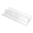 Prime-Line M 6067 Bottom Guide, Plastic, Clear