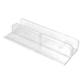 Prime-Line M 6067 Bottom Guide, Plastic, Clear