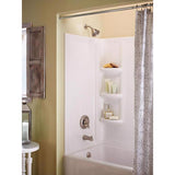 Moen Banbury 1-Handle Brushed Nickel Tub and Shower Faucet