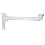 Keeney 1-1/2 in. D X 16 in. L Plastic Continuous Waste End Outlet