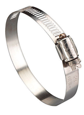 Ideal Tridon Hy Gear 1/2 in to 1-1/4 in. SAE 12 Silver Hose Clamp Stainless Steel Marine, Pack of 10