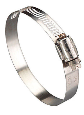 Ideal Tridon Hy Gear 11/16 in to 1-1/2 in. SAE 16 Silver Hose Clamp Stainless Steel Marine, Pack of 10