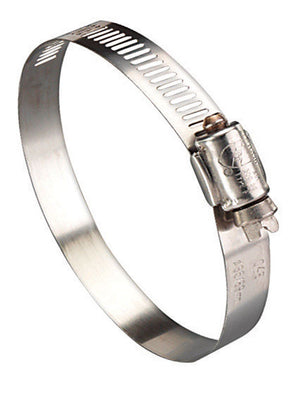 Ideal Tridon Hy Gear 1-1/2 in to 3-1/2 in. SAE 48 Silver Hose Clamp Stainless Steel Marine, Pack of 10