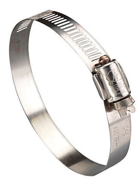 Ideal Tridon Hy Gear 5 in to 7 in. SAE 104 Silver Hose Clamp Stainless Steel Band, Pack of 10